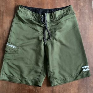 Billabong Green Swim Trunks